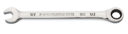 Image of GEARWRENCH 1 /2 inch 90T 12 Point Ratcheting Combination Wrench | 86945