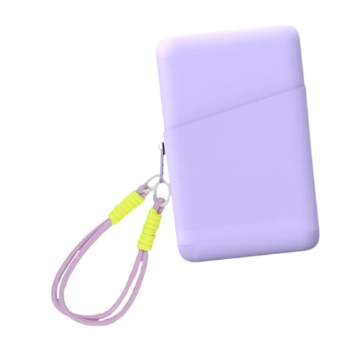 Image of |Silicone Purse Card Holder for Beach Tote Bag Waterproof Lightweight Handbag Purple|Clothing, Shoes & Accessories | Womens Handbags & Bags| Womens Handbags & Bags|1X Silicone Purse