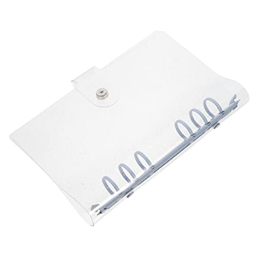 Cubierta de cuaderno refillable con boton Lurrose para organizar documentos sin perder hojas 3