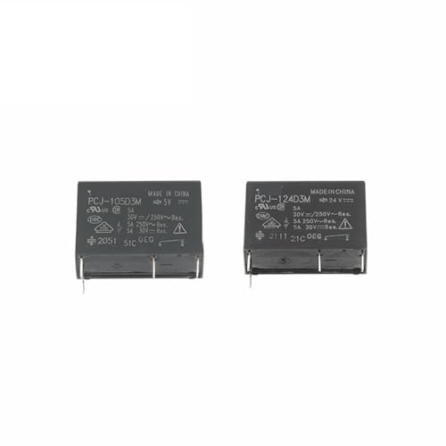 Relé de potencia OEG PCJ-124D3M componente electrónico de conmutación 24VDC pack de 5 3
