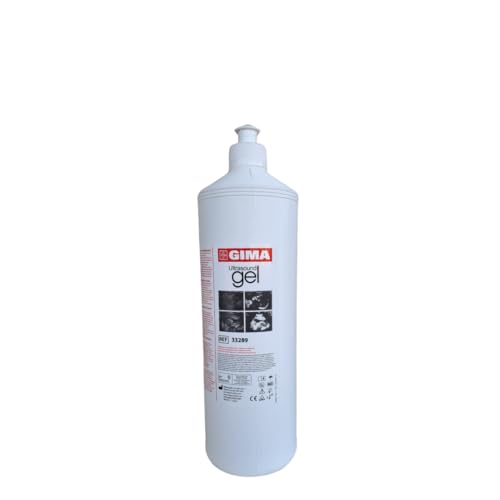 Gel conductor ultrasonidos para Doppler, ecografía, electrodos, transductores,miograma,fisioquinesoterapia, EMG,EEG...gel ultrasonidos (azul, 1000ml)