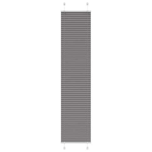 Store zébré en polyester anthracite pour l'intimité du bureau - 2