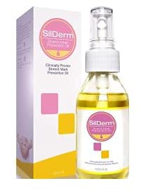 SilDerm Stretch Mark Prevention Oil (4 fl.oz)