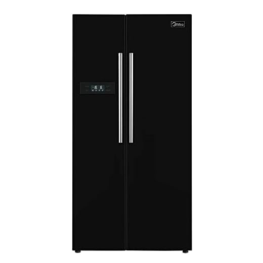 Refrigerador French Door Inverter Quattro 528L Midea Preto (220V)