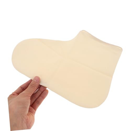 3 pares de fundas protectoras para calzado para mujer, fundas impermeables para botas, hechas de látex miniatura 7