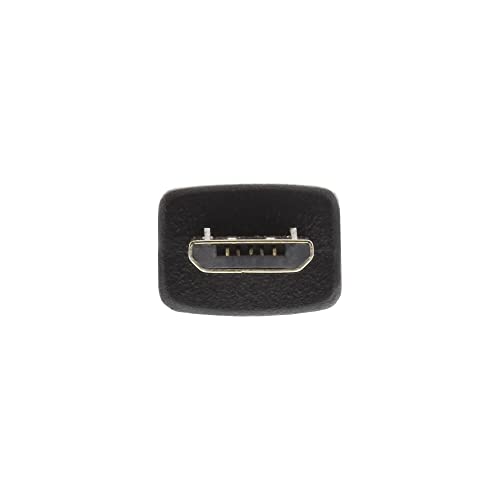 InLine 3 m USB A/MICRO B USB Cable Black 3 m USB 2.0 A - Micro B - USB cable (3 m; USB A; micro USB B, male/male, black, gold) - Image 2