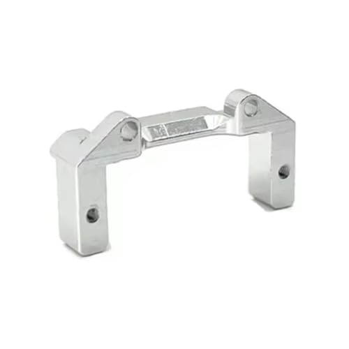 RC Car Accessories for FMS for FCX24 1/24 Metal Servo Mount RC Crawler Car Upgrades Parts Accessories(Silver)