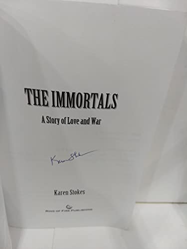 The Immortals: A Story of Love and War 0692597077 Book Cover