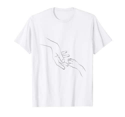 Pata mano humana perro perro amante perros dueños de perros Camiseta