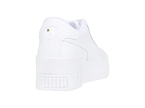 Image of PUMA Womens Cali Platform Sneakers Shoes Casual - White
