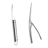 Photo Gallery zerodeko pelapatate e coltello per gamberi in acciaio con manico ergonomico strumento per pulizia e sgusciatura gamberetti facile e durevole per cucina domestica e ristoranti Photo Gallery zerodeko pelapatate e coltello per gamberi in acciaio con manico ergonomico strumento per pulizia e sgusciatura gamberetti facile e durevole per cucina domestica e ristoranti