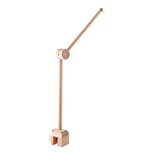 Soporte Juguetes Móvil Cuna Soporte Brazalete Rotativo MARCO MADERA MARCA MARCA BEDBELL STANDE Mobile Baby Shower Regalo