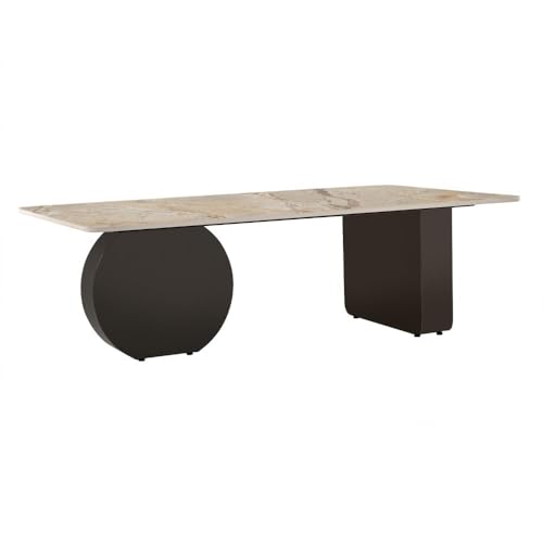 Image of Wakefit Center Table | 1 Yr Warranty | Coffee Table for Living Room Wooden, Tea Table for Living Room Wooden, Sofa Table, Free Installation from Brand, Modern Multi-Functional & Wobble-Free(Typica)