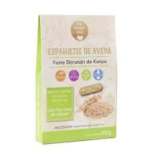 Pack 2x200g Espaguetis de Avena y Konjac | Sin Gluten (SG) | Sin Azúcares Añadidos (S/A) | Bajo en Calorías | Certificación Vegana | Alta Fibra Soluble