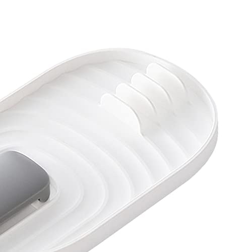 Reposacucharas blanco de PP con diseño multifuncional para mantener limpia tu cocina 3