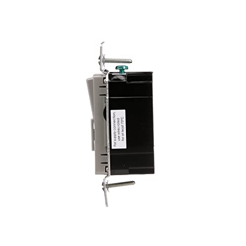 Image of Eaton Universial Decorator Dimmer 120V, White /Sliver Granite /Oil Rubbed Bronze