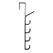 OFFSCH Hook Storage Rack Door Hanger Towel Hanging Rack Door Back Hanging Rack Portable Coat Hanger