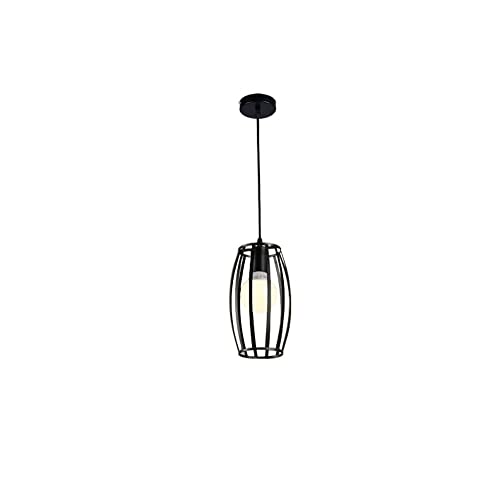 Lámpara colgante de hierro para iluminar pasillos y barras de café 2