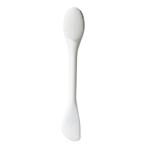SKINN Pore Polishing Wand Silicone Facial Cleansing Brush - Dual-Sided Face Scrubber with Gentle Deep Cleaning Exfoliation for All Skin Types - Manual Pore Cleansing Tool for Women & Men - BPA-Free