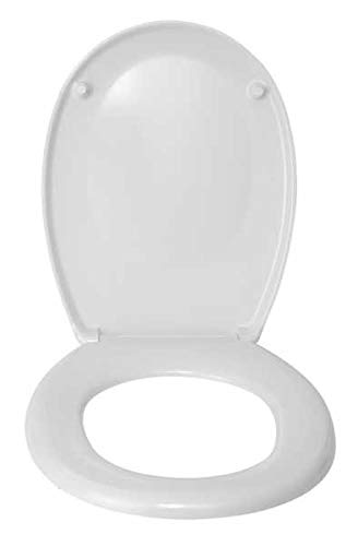 WENKO Sedile WC Bergamo bianco - antibatterico