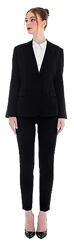 Marycrafts Women's Pant Suits Set – Professional Business Suiting Blazer and Pants 2 Piece Outfit - Image 5
