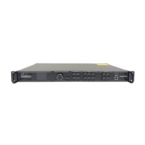Image of Novastar VX1000 Pro LED Video Wall Controller - Upgraded Version of VX1000 - 4K Video Processor with HDMI 2.0, SDI, USB Playback, 10Gb Optical Ports, SuperView III, Low Latency, 6.5M Pixel Load