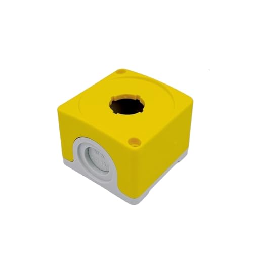 Boîte à boutons pour arrêt d'urgence CEPY1-0 jaune boîte vide trou unique