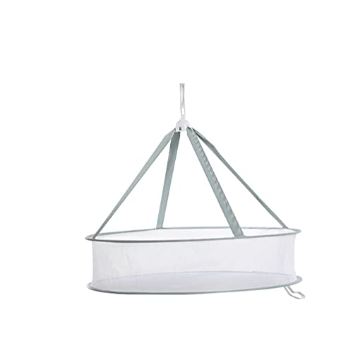 Lvguang Support de séchage Pliable en Maille, Sèche-Linge à accrocher en Filet, Filet de Séchage d'Herbes pour Pulls, Lingerie, Jouets (1 Niveaux) Cover