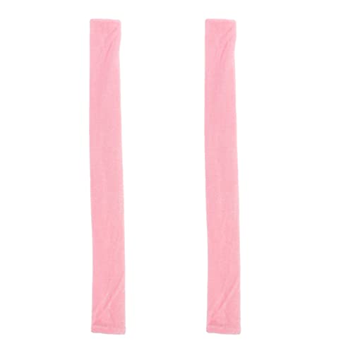 Beaupretty 2pcs Refrigerator Door Handle Covers Washable Cloth Decor Anti- Skid Anti- Static Protector for Kitchen Appliance Fridge Microwave Stove Dishwasher White
