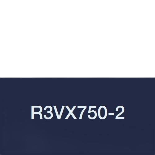 Carlisle R3VX750-2 Rubber Power-Wedge Cog-Band Banded Belt, 2 Bands, 3/8