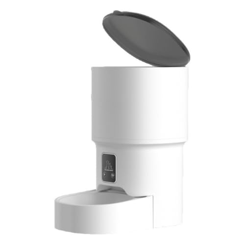 Gureha スマートペットフィーダー WiFi 接続 4L 大容量 タイマー予約可能 猫・犬用自動給餌器