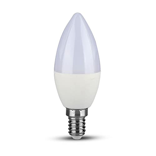 Bombilla LED de oliva 230 V de potencia 4 W de luz blanca natural