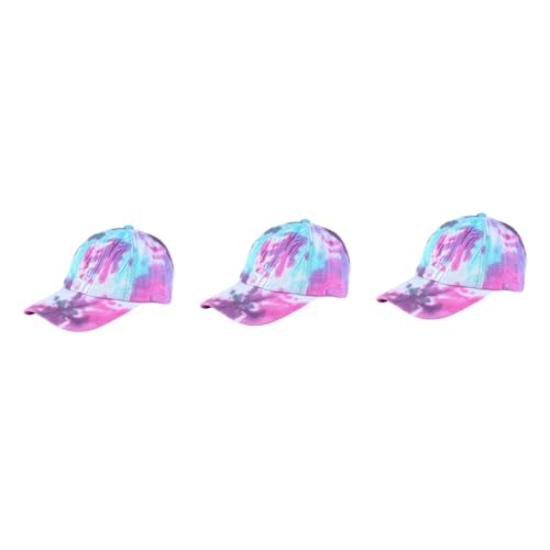 Casquette tie-dye en coton bleu VANZACK pour protection solaire
