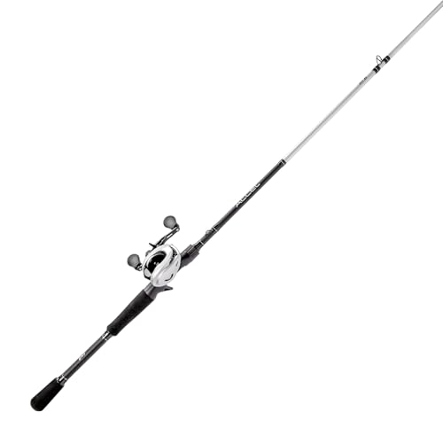 Lews Accel Baitcast Reel and Fishing Rod Combo 7-Foot 1-Piece Rod Medium Power LH Retrieve Reel