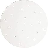Juvale 100 Pack Air Fryer Sheets, 8 Inch Bamboo Steamer Liner, Parchment Paper Rounds (White)