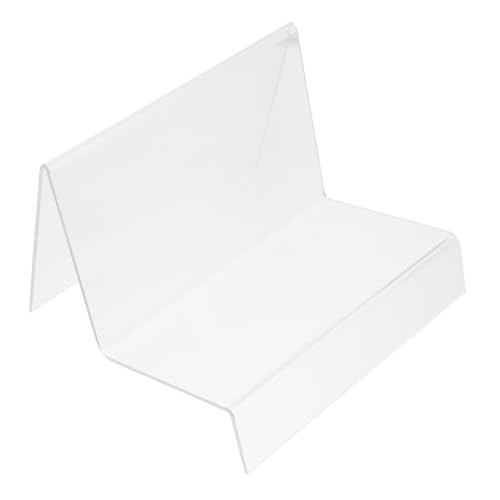 BESPORTBLE 1pc Satchel Display Stand Purse Briefcase Display Stand Cosmetics Toiletry Clear Tote Handbag Cosmetic Bag Handbag Display Rack Clear Stand Display Shelf Handbags Bag Stand Acrylic