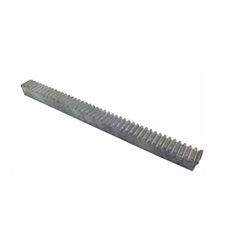 MKSIWSA Industry Mod2 2M 2Mod20x25 Length 1000mm Mold Spur Gear Rack Precision CNC Rack (Straight Teeth) Toothed Rack CNC Machine (Color : Machined and Harden)