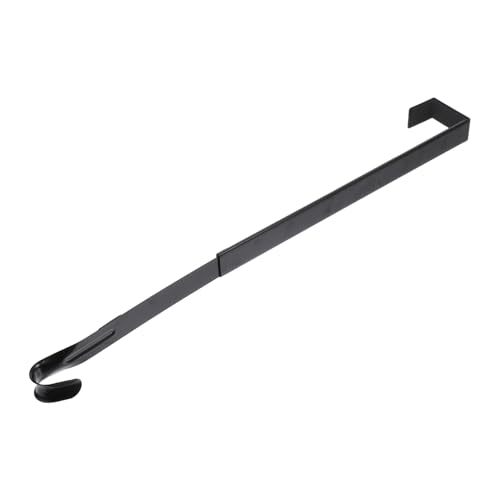 Mipcase Adjustable Wreath Hanger for Front Door Non Scratch Over Door Hook for Christmas Seasonal Decor Heavy Duty Versatile Design for Various Wreath Easy Installation