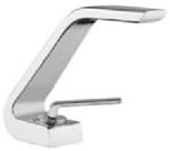 Webert Wolo WO830101.015 Exclusive Designer Washbasin Fitting in Chrome