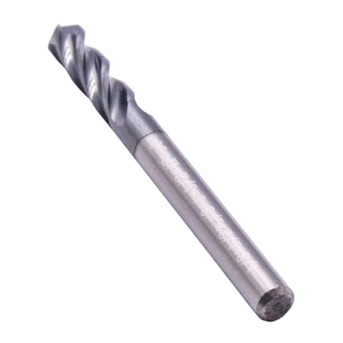 Image of 4 Flute 90 Solid Carbide Drill Mill Set(5Pcs, 1 /8 inch), AlTiN Coated | 90 Included Angle, 1 /8 inch Cutting Dia, 1 /8 inch Shank, 1 /2 inch LOC, 1-1 /2 inch OAL for Milling Alloy Steel, Carbon Steel, Iron, Copper