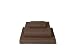 Mellanni Bed Sheet Set Brushed Microfiber 1800 Bedding - Wrinkle, Fade, Stain Resistant - Hypoallergenic - 3 Piece (Twin, Brown)