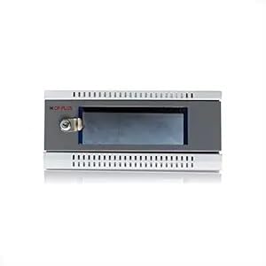 CP Plus 2UCCTV/DVR/NVR Racks/Cabinet Box/Network Rack/Server Rack/CCTV Camera Box (450W × 350D mm) with Lockable Door & 3 PDU – CRCA Steel Wall Mount Security Cabinet|CP-HA-RK4535VW-2U