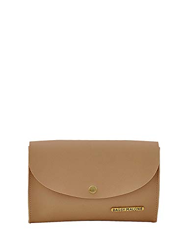 Bagsy Malone Stylish Clutch in Beige