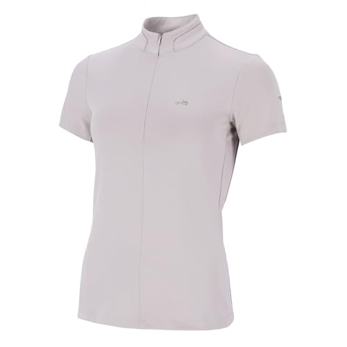 T-shirt d'entraînement Schockemöhle SP Poppy Chalk avec strass brillants pour cavalier