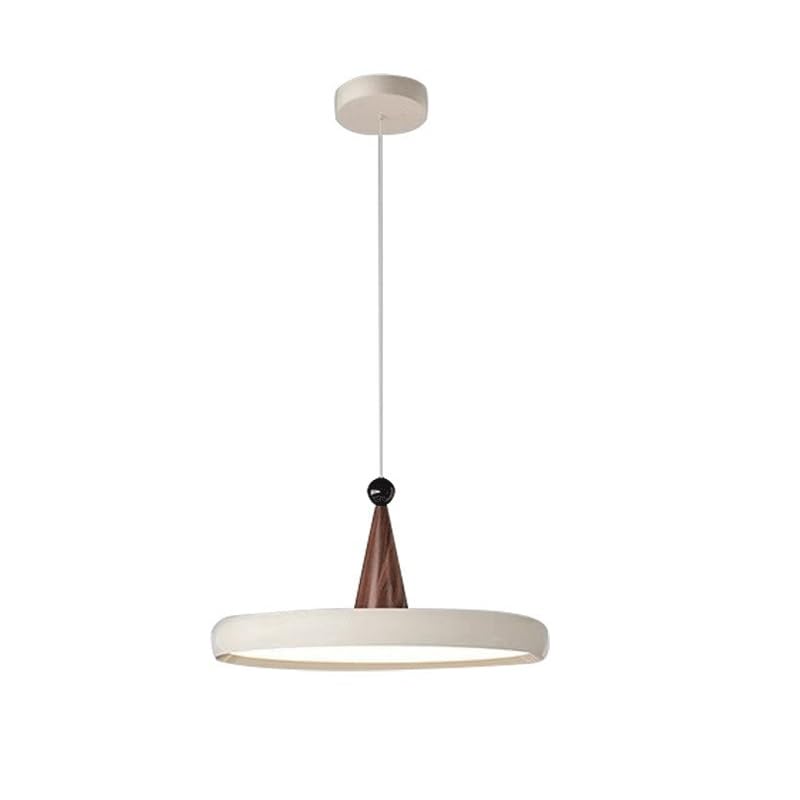 Suspension acrylique haut de gamme lustre moderne minimaliste crème
