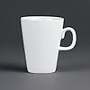 12X Olympia Whiteware Latte Mokken 285ml 10oz 110mm Porselein Koffie Thee Cup