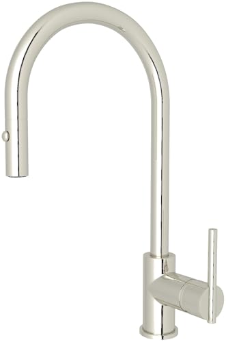 ROHL CY57L-PN-2 Pull-Down Side Lever Kitchen Faucet