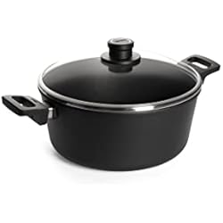 Cacerolas Woll Woll Nowo - Cacerola con Tapa, 28 centímetros, 12 centímetros de Alto, 6 litros, con Asas