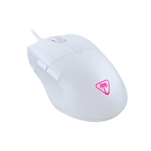 Image of Turtle Beach Pure SEL - Ultra-Light Ergonomic RGB Gaming Mouse, 8K DPI Optical Sensor, Mechanical Switches, Pretension System, Pure PTFE Glides, RGB Illumination - White