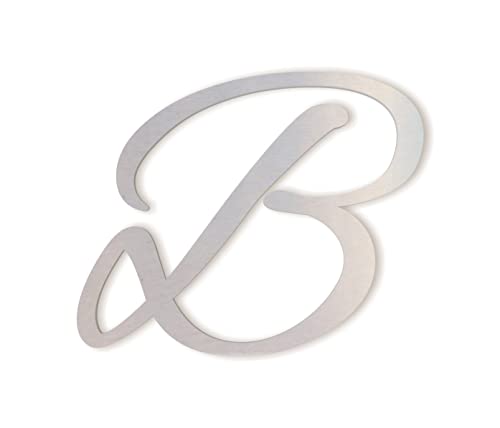 Metal Letter B for Above Bed, Letter for Above Crib, Letter for Front Door